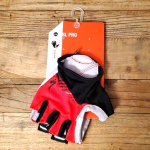 Men's Specialized SL PRO Lifeline Palm Glove, black and red color, siz…